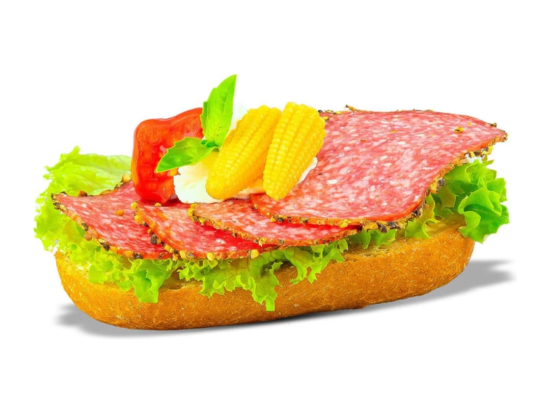 Pfefferrand-Salami