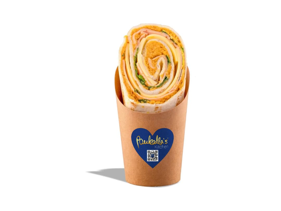 Käse-Schinken-Wrap