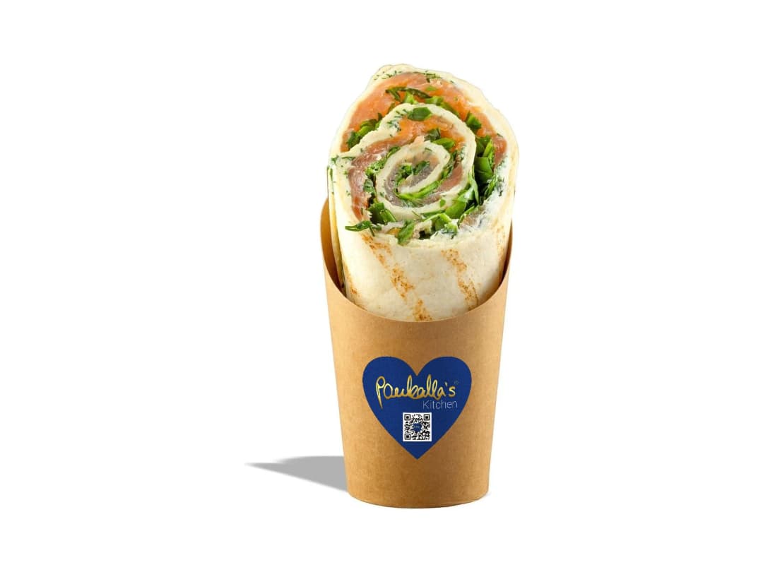Räucherlachs-Wrap